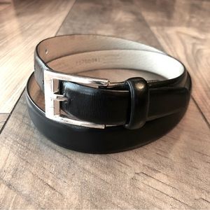 Liz Claiborne Black Leather Belt